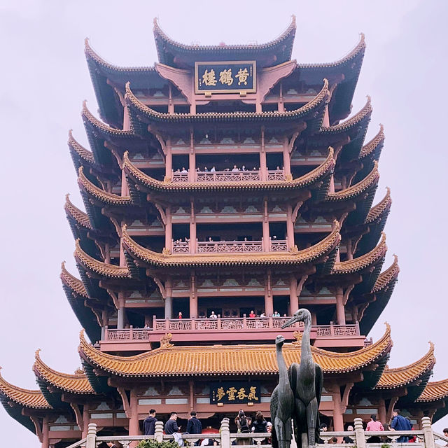 Can’t Miss the Yellow Crane Tower in Wuhan 