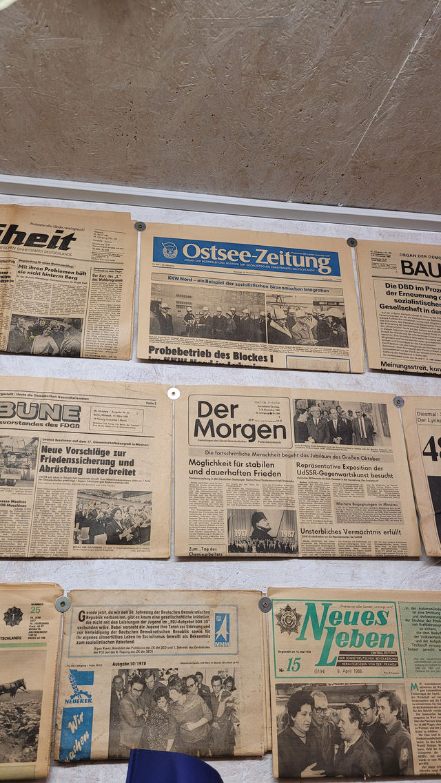 History from  eastern germany: GDR Museum Dabel