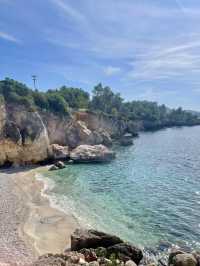 Fantastic Fanari coastal walk Kefalonia 