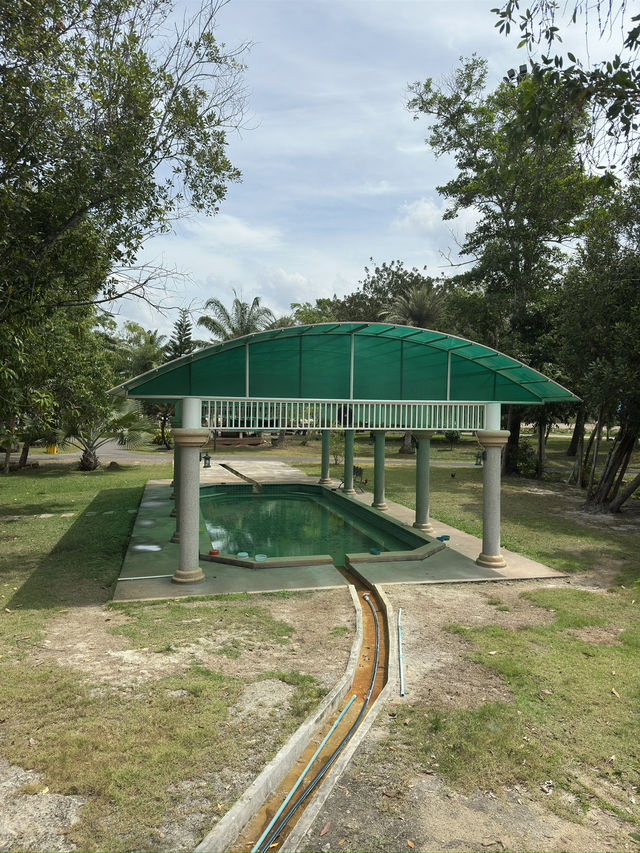Free hot spring in Surat Thani