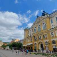 Pécs, the city center is gorgeous.