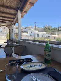 Santorini | Brilliant Greek food in Santorini with sea view 