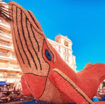 The Menton Lemon Festival was full of freshness🍋