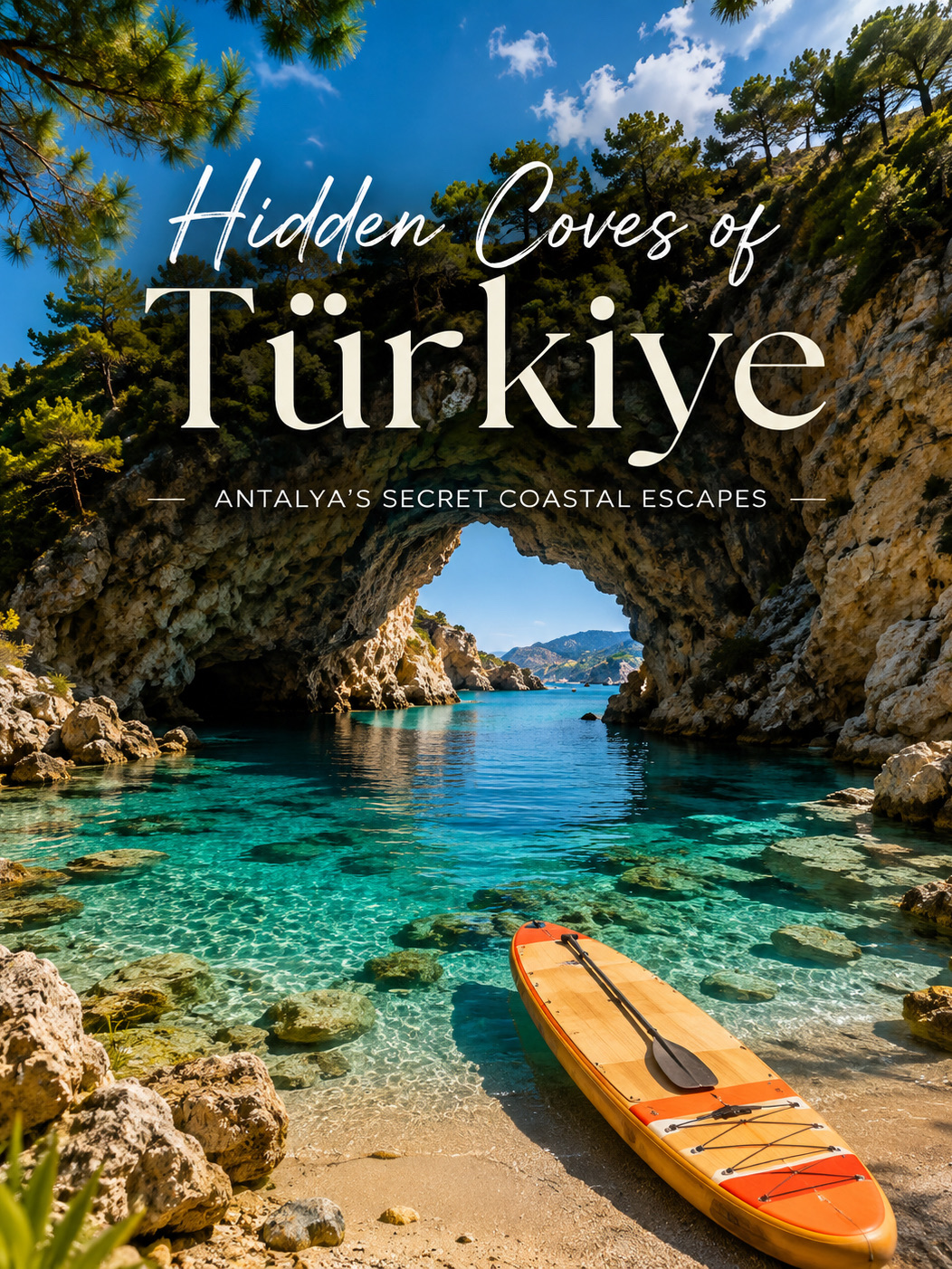 I Thought Antalya’s Hidden Coves Were Beautiful… Then I Found What Was Hiding Inside the Cliffs 🌊