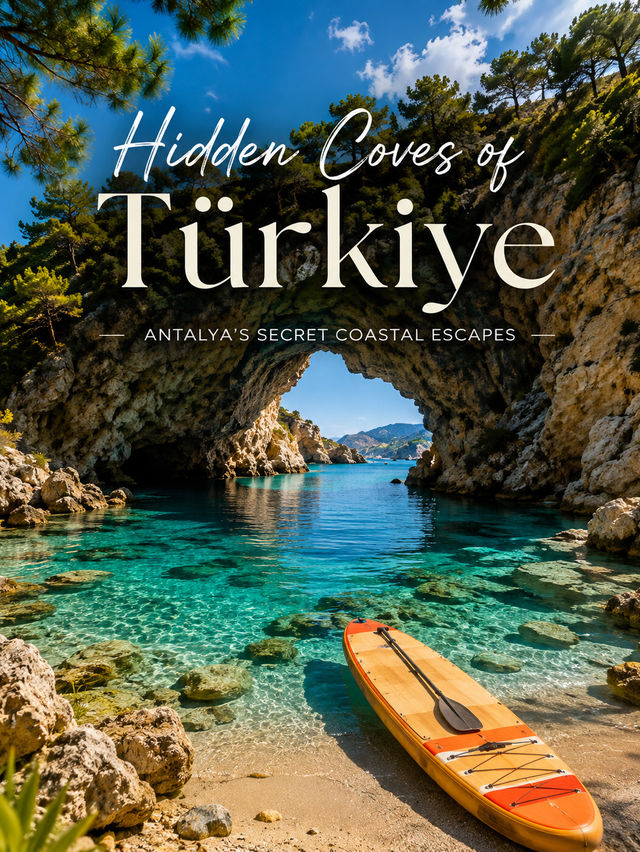 I Thought Antalya’s Hidden Coves Were Beautiful… Then I Found What Was Hiding Inside the Cliffs 🌊