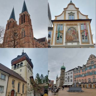 Bregenz in Austria, scenic city with artistic vibe
