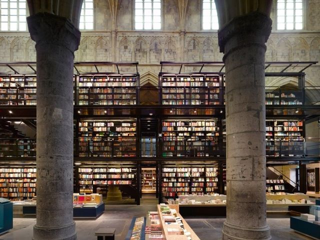 Stop making noise! This is the most beautiful bookstore in the world.