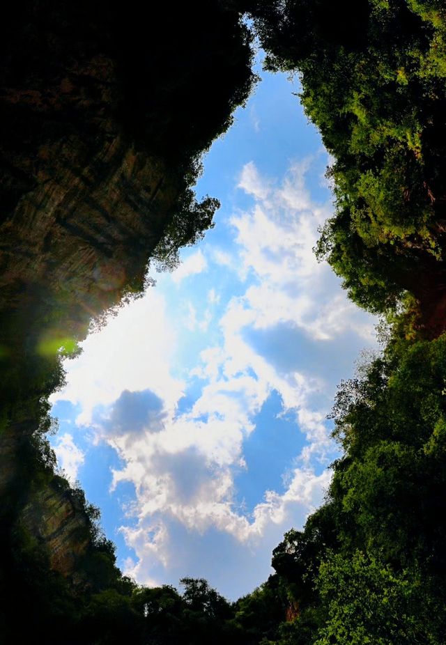 似洞非洞真奇秀，鐘靈毓秀九洞天
