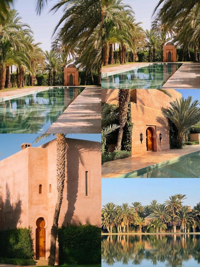 摩洛哥Amanjena Resort沙漠城堡