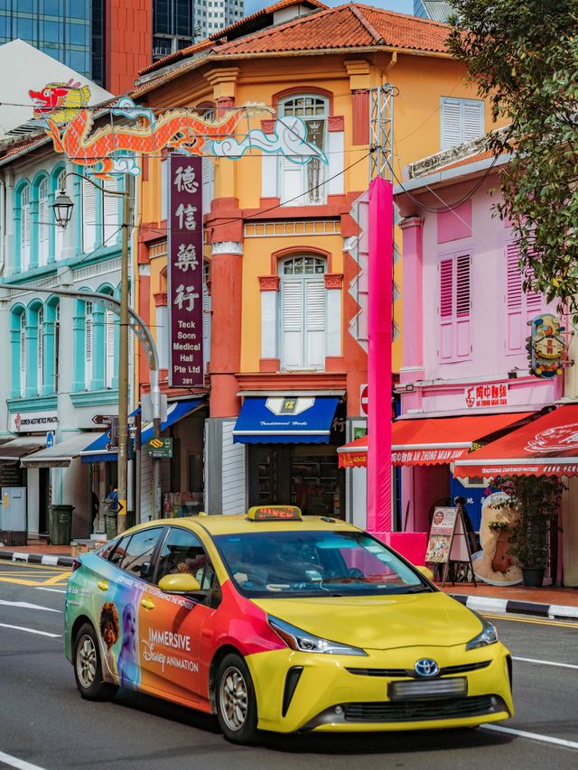 色彩斑斕的新加坡牛車水太適合citywalk了