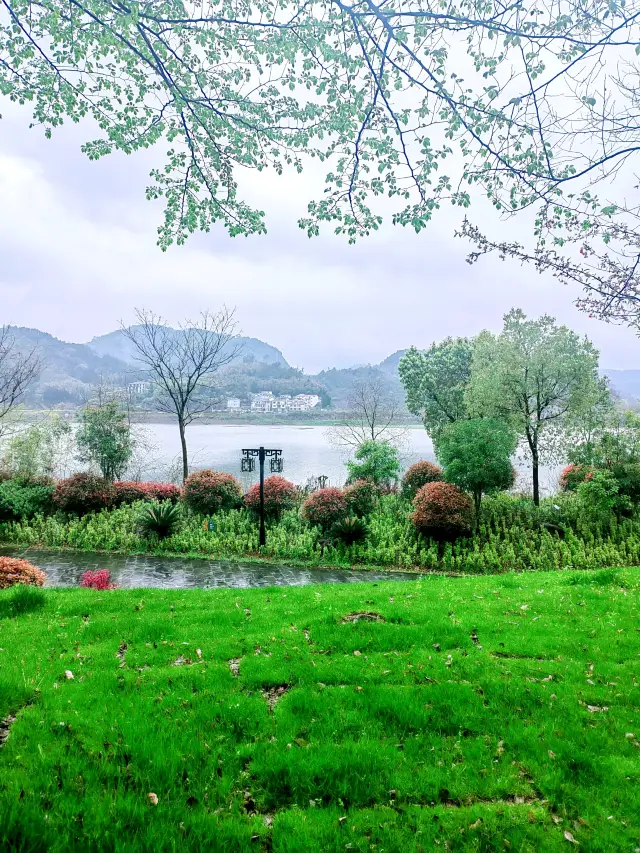 Chun'an Moxiang Lake Park, step into the legendary world where Zhu Xi comprehended the Tao at Fangtang Pond