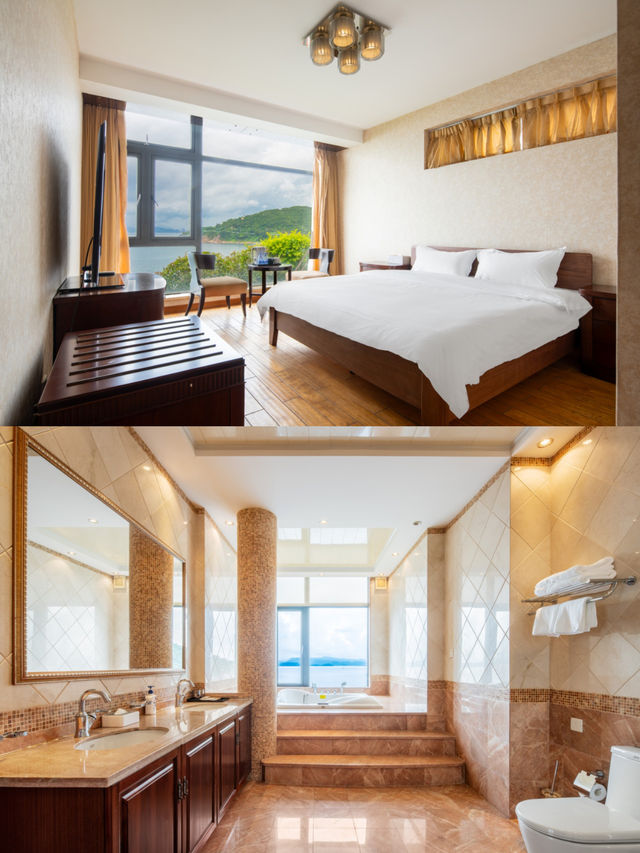 深圳玫瑰海岸•5房5床一線海景泳池度假別墅