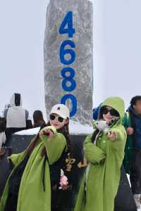 四月份都來4680玉龍雪山玩吧，這時候真的超好看