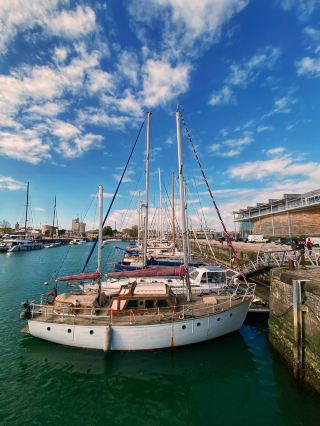 La Rochelle on the Atlantic coast