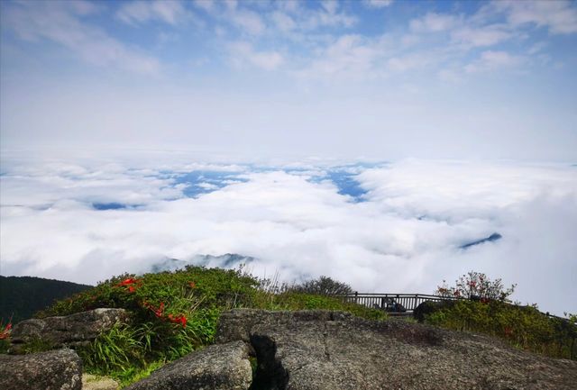 福建八閩第一峰建寧金饒山 福建八閩第一峰建寧金饒山
