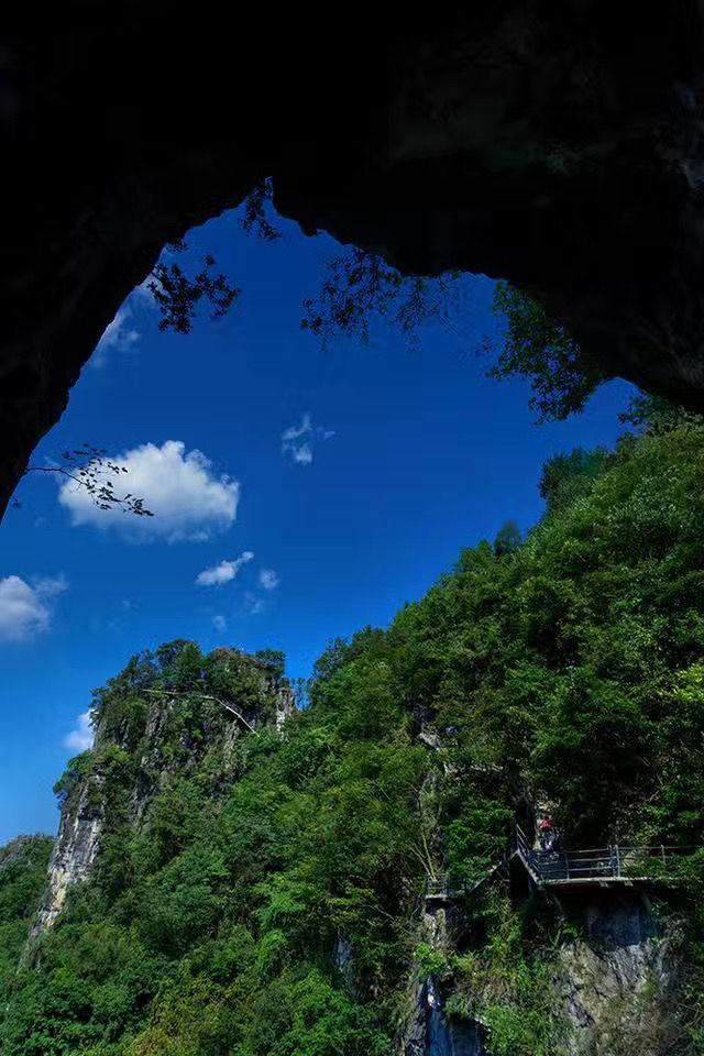 平遠省級風景名勝區五指石。