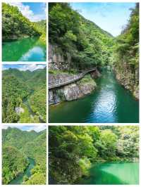 浙江磐安十八渦，深山峽谷，地質奇觀，山清水秀