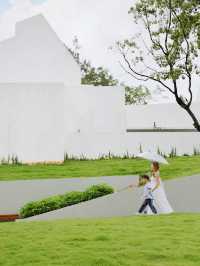 中山這座“盤活”後的白房子公園好chill啊