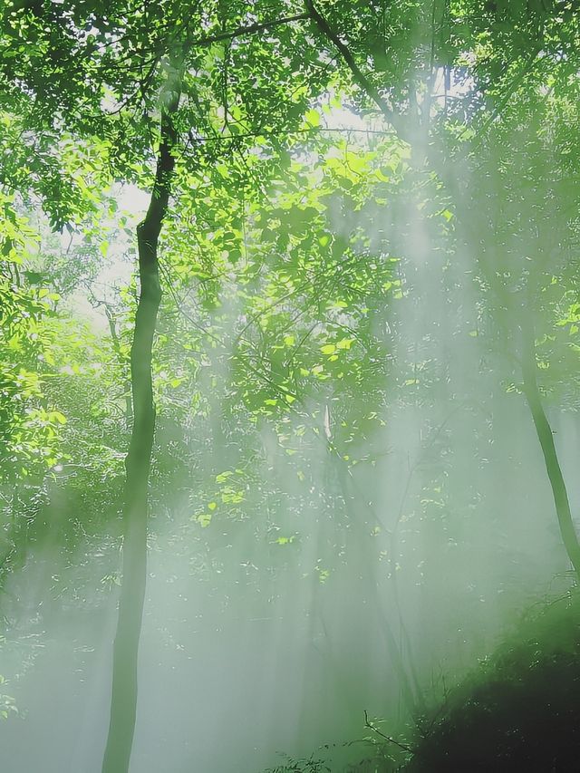 馬陵山，瀑布之美！