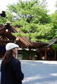 以為名古屋已經夠美了，直到我來了熱田神宮。