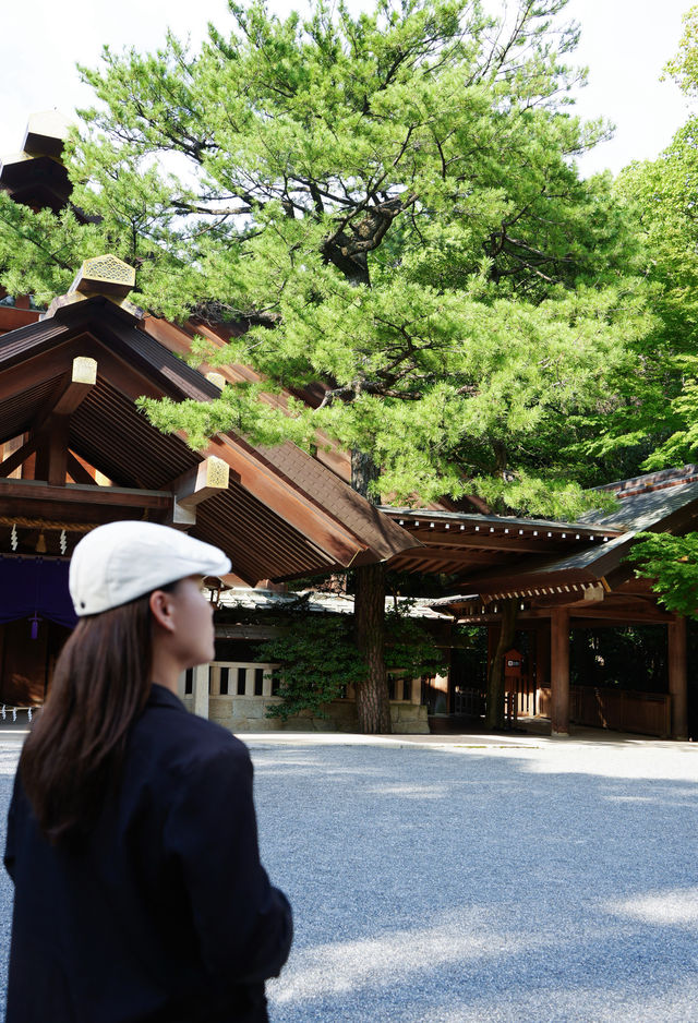 以為名古屋已經夠美了，直到我來了熱田神宮。