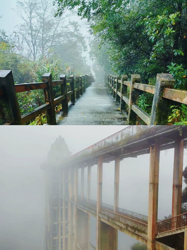 穿越雲霧仙境，探索神秘雲門山。