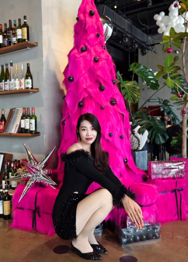 沒有想到吃個西餐在這家店拍到了聖誕人生照片！！！
