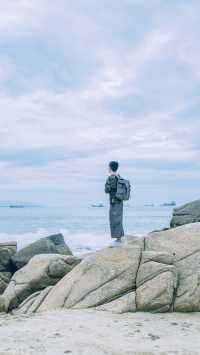 我在深圳找到了浪漫的海灘！適合拍照打卡