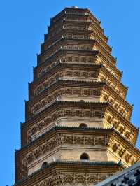 太原雙塔寺，歷史感撲面而來