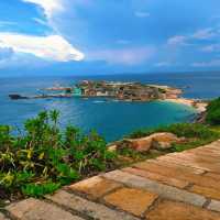 《夢中的珠海廟灣島》