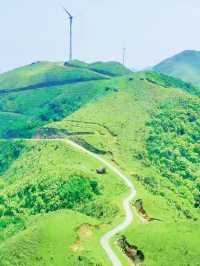廣東雲浮新興風車山：空氣好，風景好，是一個好地方