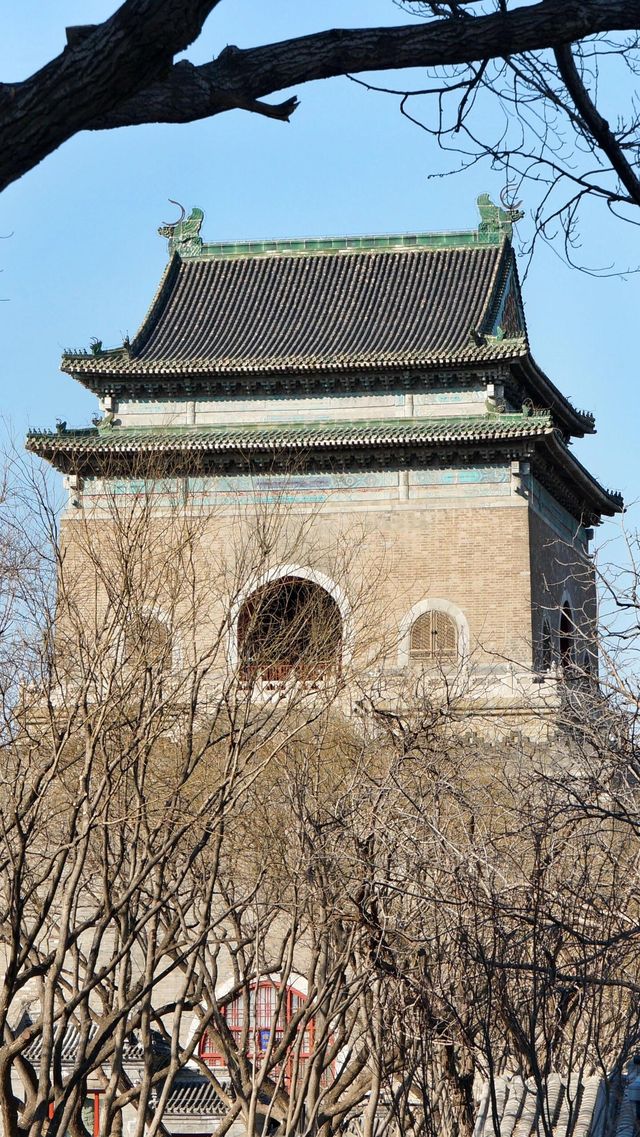 北京鐘鼓樓，中軸線嘅時光回響
