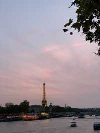 From Dusk to Nightfall: The Romantic Seine River in France
