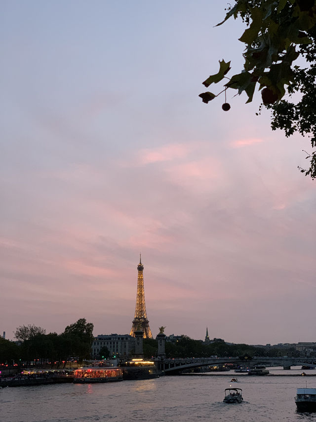 From Dusk to Nightfall: The Romantic Seine River in France