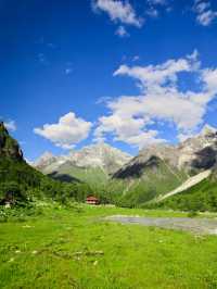 畢棚溝夏日仙境！雪山花海靚到窒息！