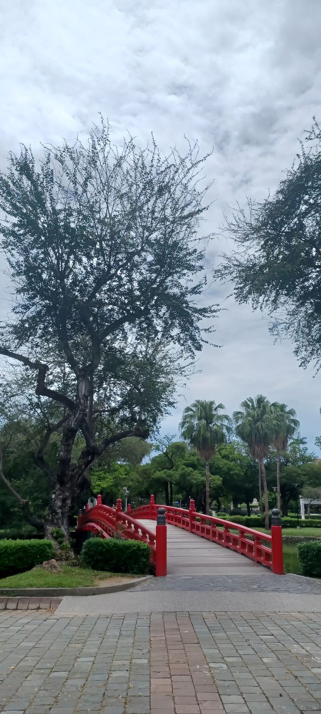 台中公園見到玉山峰頂