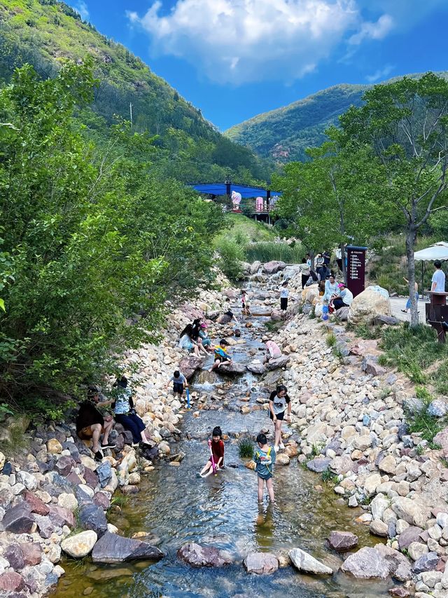 鄭州版「小九寨」，峽谷戲水摸魚，登山遠眺，萌寵樂園，樂趣無窮