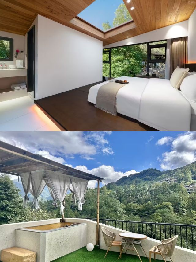 成都周邊｜住進青城山森林秘境·私湯溫泉把我救活了