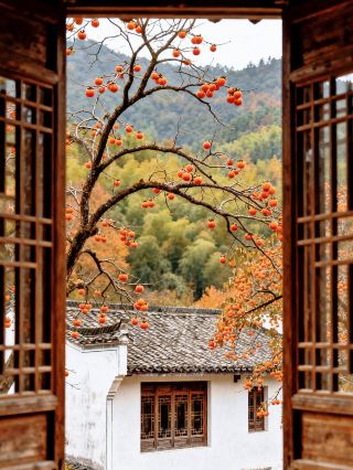 Autumn Exclusive: This Persimmon Village in Ningbo is Stunningly Beautiful!