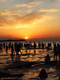 威海海水浴場|日落是最低成本的快樂