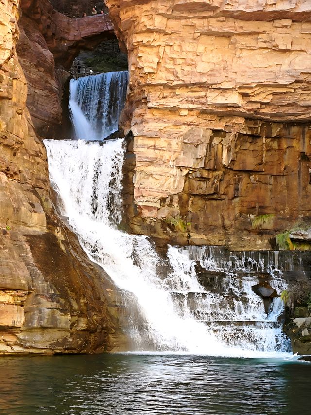 太行桃花谷藏於北國的山水畫廊 太行桃花谷藏於北國的山水畫廊