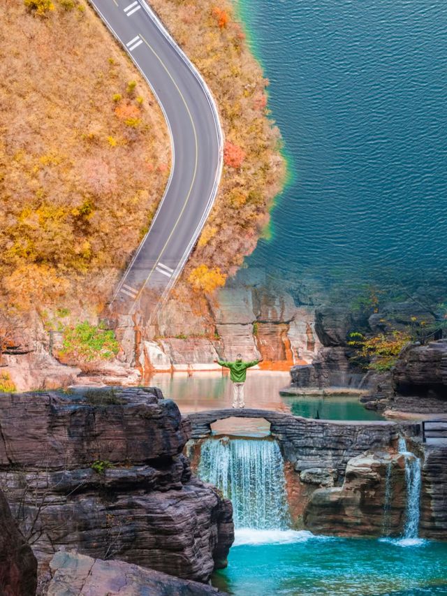 河南雲臺山｜4億年地質奇觀，王維詩裡的神仙峽谷