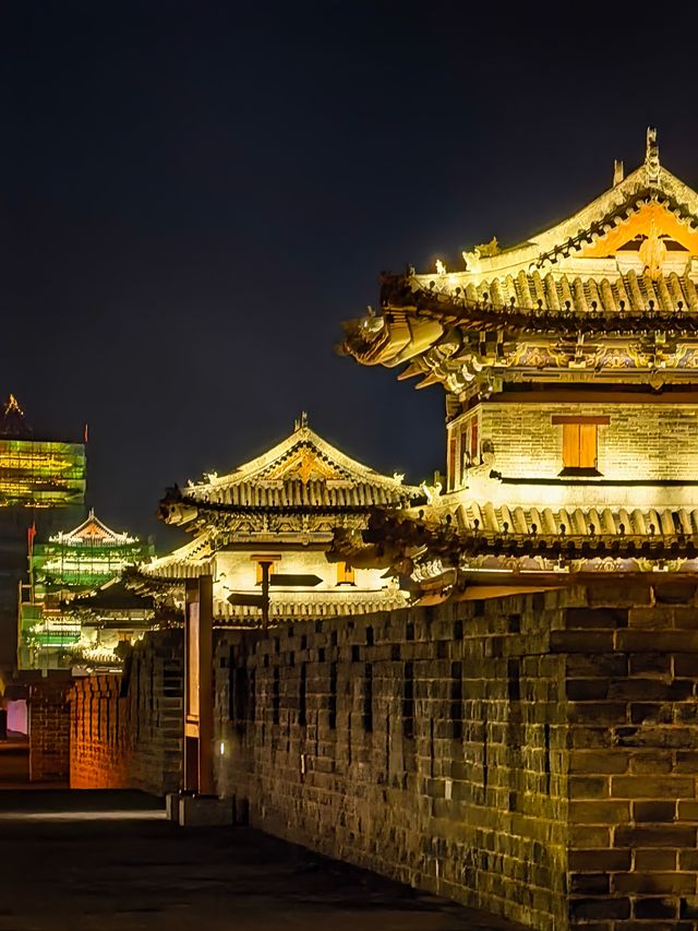 大同古城牆拍照攻略承包你的朋友圈美圖