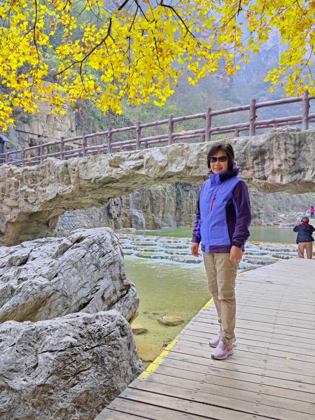 抬頭便是銀河落九天雲台山泉瀑峽