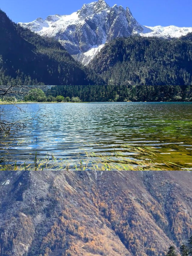 香格里拉無底湖3800米高原的藍色眼淚 香格里拉無底湖3800米高原的藍色眼淚