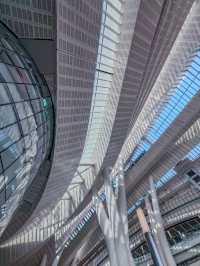 香港西九龍站候車廳美到誤高鐵！建築黨狂喜