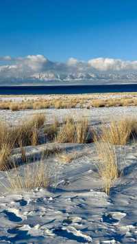 冰雪世界絕美藍冰