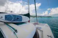 在蘇梅島,我搭上了一艘會得獎的帆船!