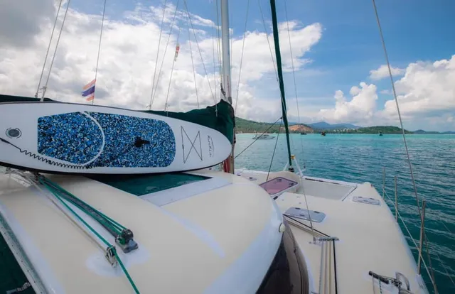 在蘇梅島,我搭上了一艘會得獎的帆船! 在蘇梅島,我搭上了一艘會得獎的帆船!