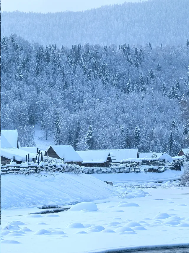 北疆冰雪仙境:喀納斯奇幻之旅! 北疆冰雪仙境:喀納斯奇幻之旅!
